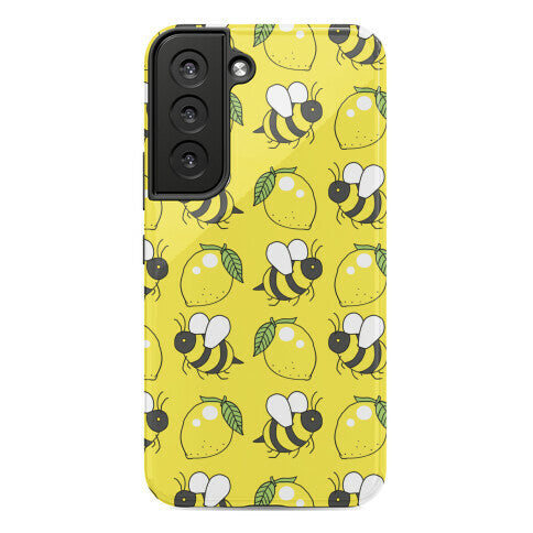 Lemon and Bee Phone Case