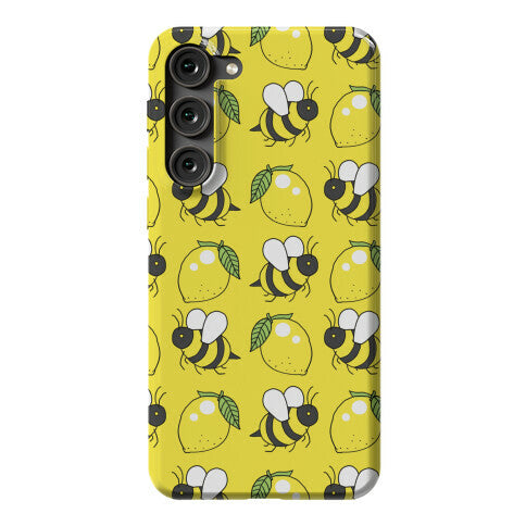 Lemon and Bee Phone Case