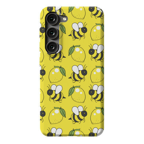 Lemon and Bee Phone Case