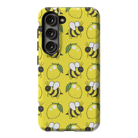 Lemon and Bee Phone Case