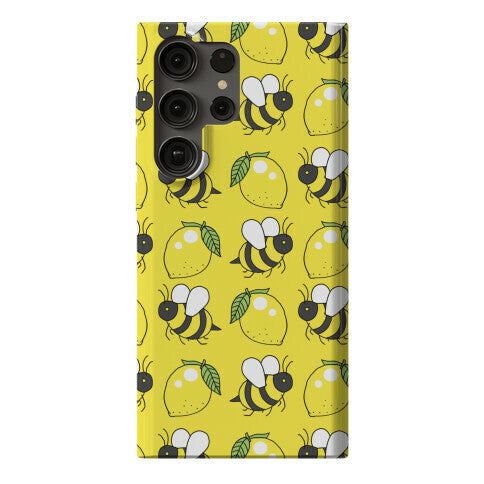 Lemon and Bee Phone Case