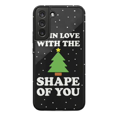 I'm In Love With The Shape Of You Christmas Tree Phone Case