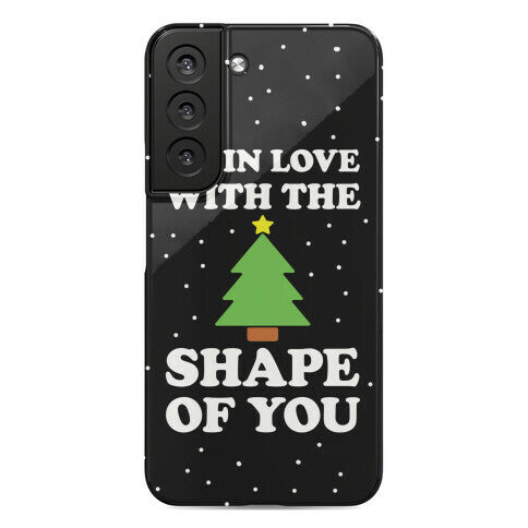 I'm In Love With The Shape Of You Christmas Tree Phone Case
