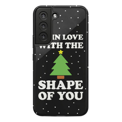 I'm In Love With The Shape Of You Christmas Tree Phone Case