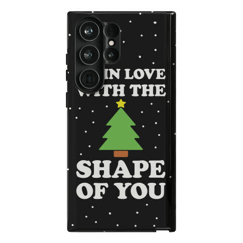 I'm In Love With The Shape Of You Christmas Tree Phone Case