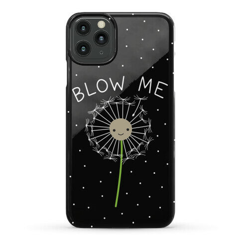 Blow Me Dandelion Phone Case