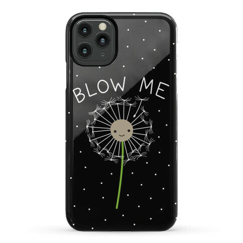 Blow Me Dandelion Phone Case