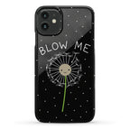 Blow Me Dandelion Phone Case
