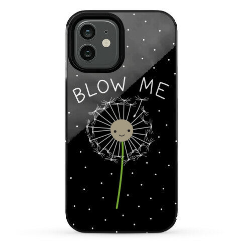 Blow Me Dandelion Phone Case