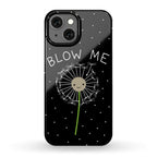 Blow Me Dandelion Phone Case