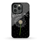 Blow Me Dandelion Phone Case