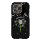 Blow Me Dandelion Phone Case