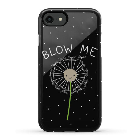 Blow Me Dandelion Phone Case