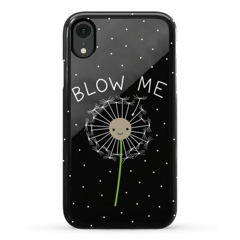 Blow Me Dandelion Phone Case