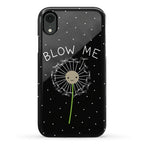 Blow Me Dandelion Phone Case