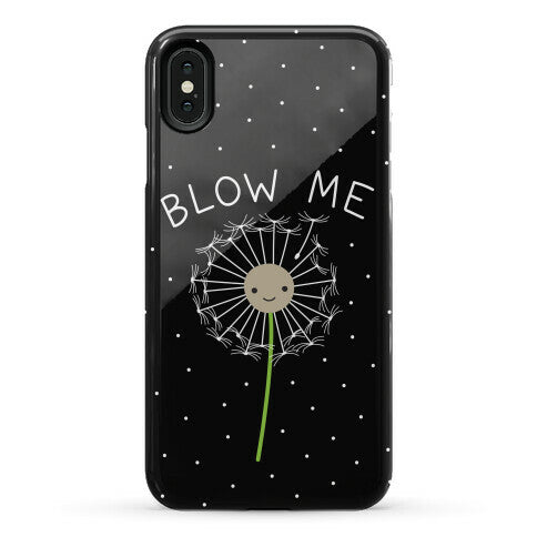 Blow Me Dandelion Phone Case