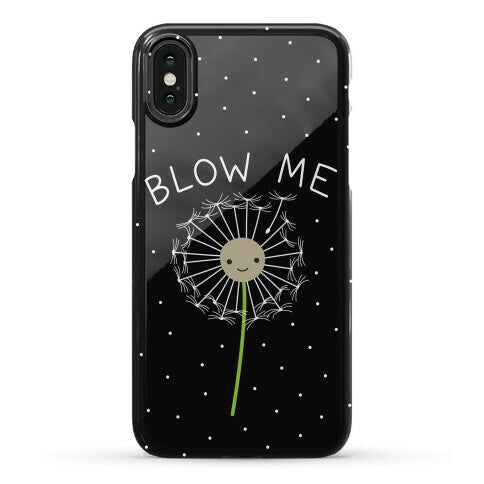 Blow Me Dandelion Phone Case