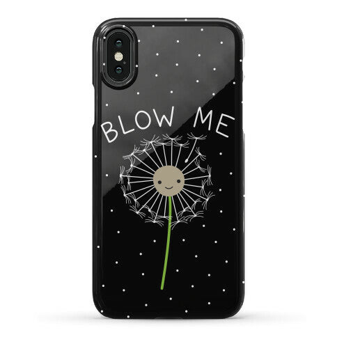 Blow Me Dandelion Phone Case