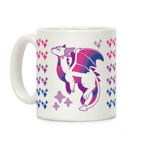 Bi Pride Dragon Coffee Mug