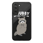 Chubby But I Will Fight You Raccoon Phone Case
