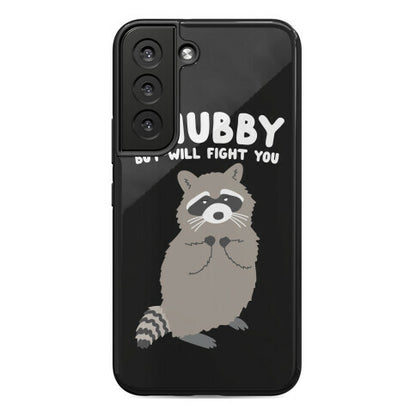 Chubby But I Will Fight You Raccoon Phone Case