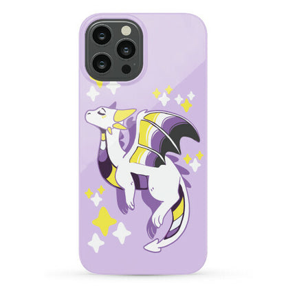 Non-Binary Pride Dragon Phone Case