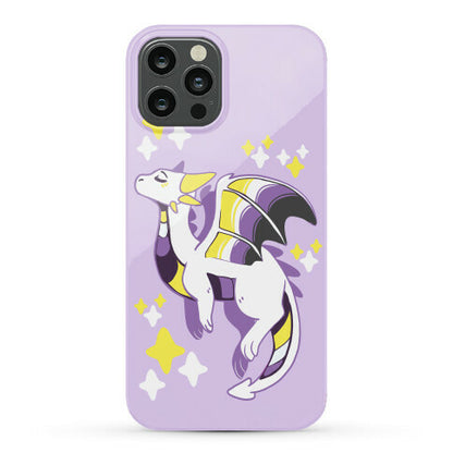 Non-Binary Pride Dragon Phone Case