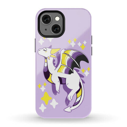 Non-Binary Pride Dragon Phone Case
