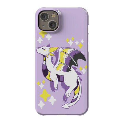 Non-Binary Pride Dragon Phone Case