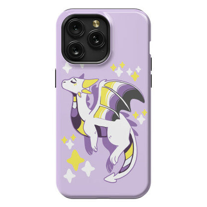 Non-Binary Pride Dragon Phone Case