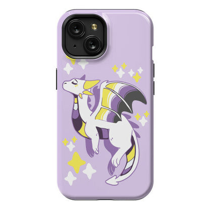 Non-Binary Pride Dragon Phone Case