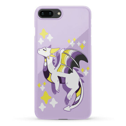 Non-Binary Pride Dragon Phone Case