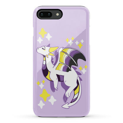 Non-Binary Pride Dragon Phone Case