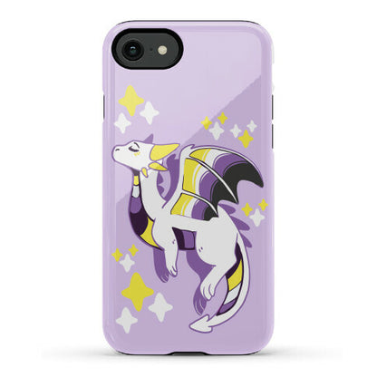 Non-Binary Pride Dragon Phone Case