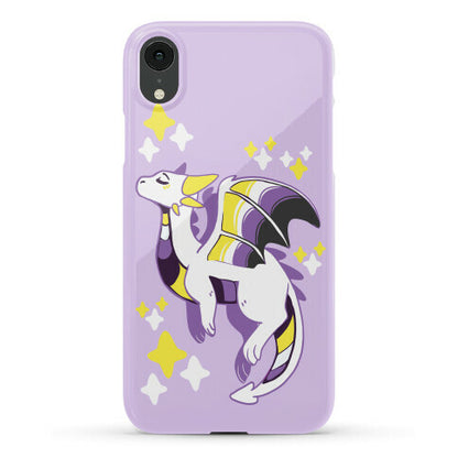 Non-Binary Pride Dragon Phone Case