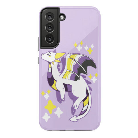Non-Binary Pride Dragon Phone Case