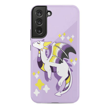 Non-Binary Pride Dragon Phone Case