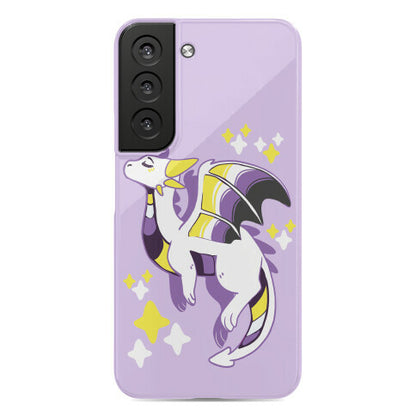 Non-Binary Pride Dragon Phone Case