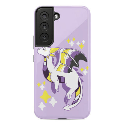 Non-Binary Pride Dragon Phone Case