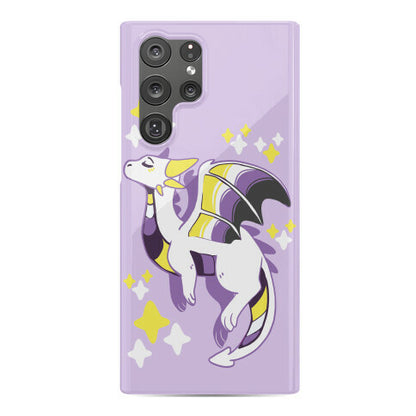 Non-Binary Pride Dragon Phone Case