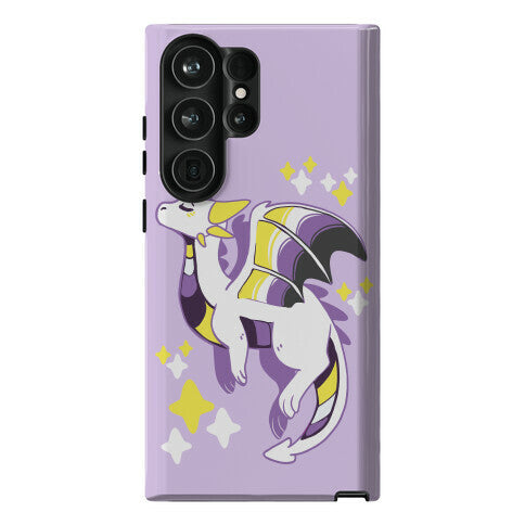 Non-Binary Pride Dragon Phone Case