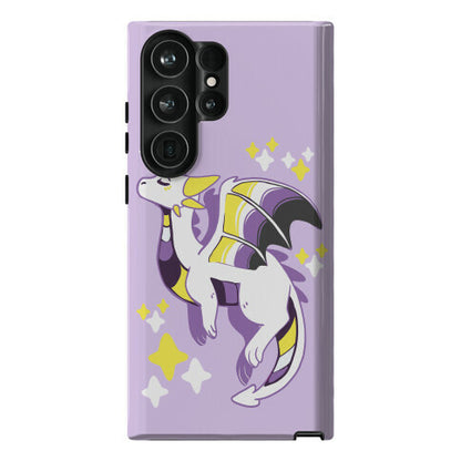 Non-Binary Pride Dragon Phone Case