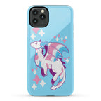 Trans Pride Dragon Phone Case