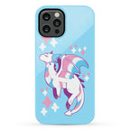 Trans Pride Dragon Phone Case
