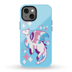 Trans Pride Dragon Phone Case