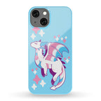 Trans Pride Dragon Phone Case