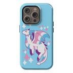 Trans Pride Dragon Phone Case