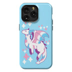 Trans Pride Dragon Phone Case