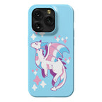 Trans Pride Dragon Phone Case