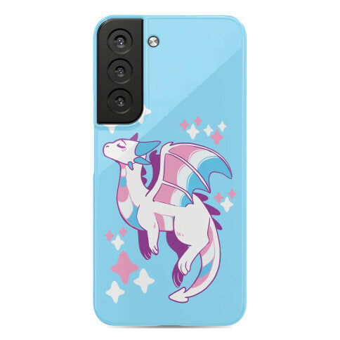 Trans Pride Dragon Phone Case